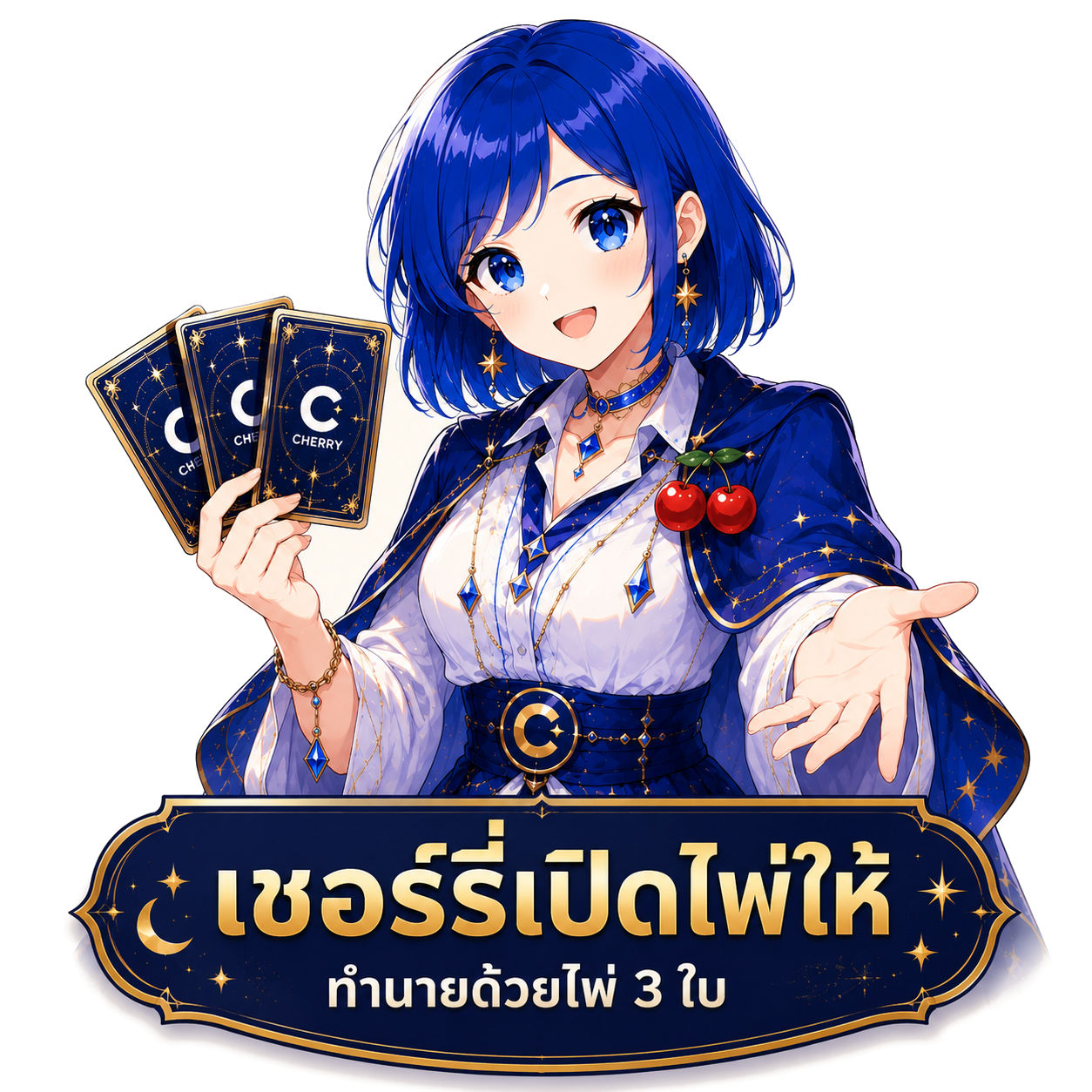 เชอร์รี่เปิดไพ่ให้ ทำนายด้วยไพ่ 3 ใบ
