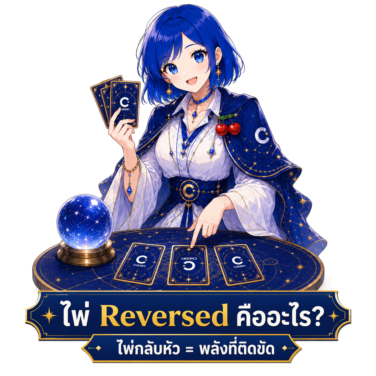 ไพ่ Reversed คืออะไร ไพ่กลับหัวคือพลังที่ติดขัด